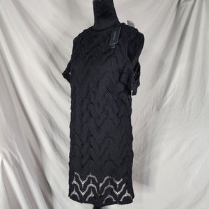 New w/tags! TWENTY MONTREAL Size Medium Open Knit Streetwear Cold Shoulder Dress
